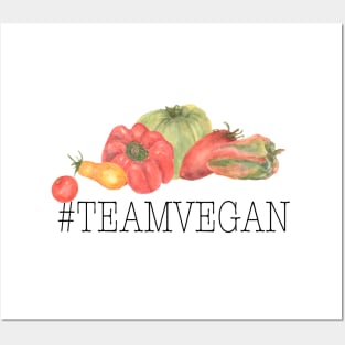 Team Vegan Posters and Art